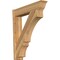 Ekena Millwork Balboa Traditional Rough Sawn Outlooker, Western Red Cedar, 8"W x 38"D x 42"H OUT08X38X42BOA01RWR - alternate 1